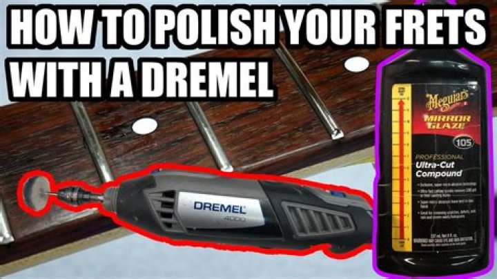How do you polish brass with a Dremel tool?
