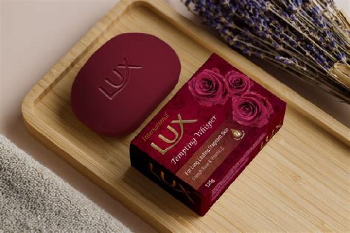 What is the slogan of Lux soap?